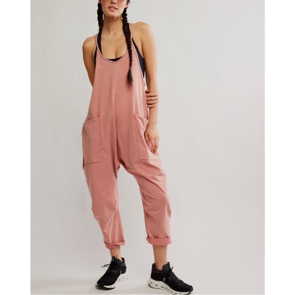 Free People FP Movement Hot Shot Onesie Harem Style Romper Jumpsuit